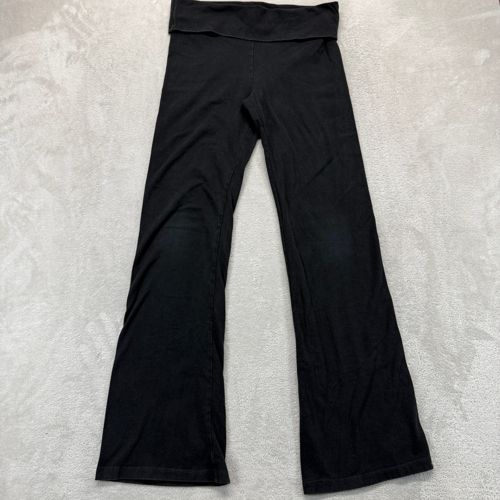 Victoria's Secret Pants Women's Small Short Black Gold Glitter Wing Foldover Y2K